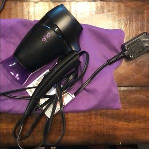 GHD travel hair dryer